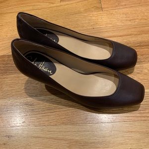 Cole Haan brown pump shoes with Nike air